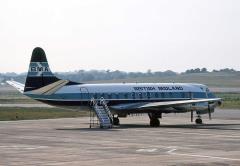Vickers Viscount авиакомпании British Midland
